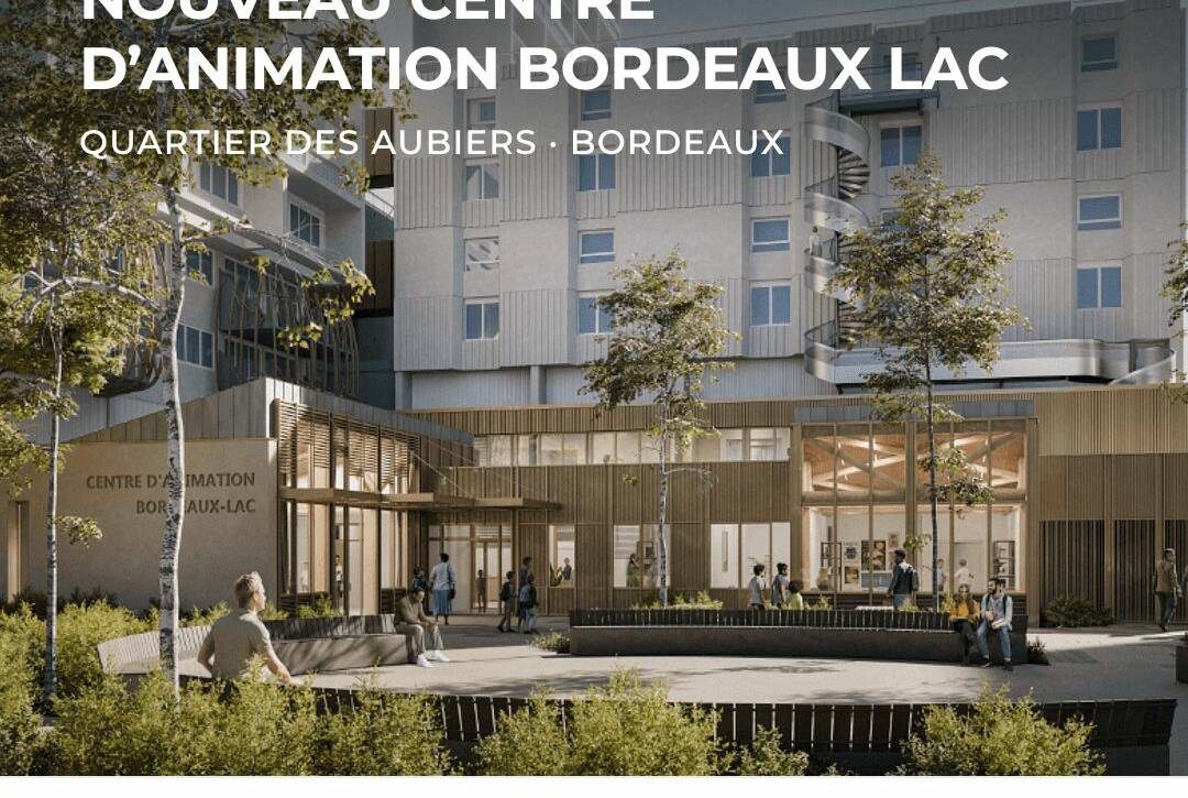 KAPEA assistance maitrise ouvrage Centre d’Animation Bordeaux Lac quartier Aubiers Bordeaux